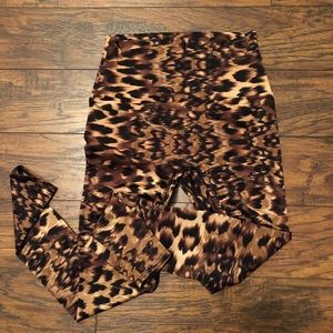 K-Deer the Dutchess legging leopard print size M